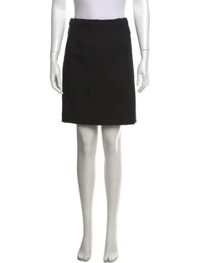 Pre-owned Comme Des Garçons Mini Skirt In Black