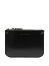 Comme Des Garçons Mirror Inside Pouch In Silver