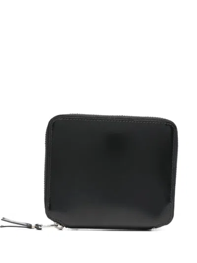 Comme Des Garçons "mirror Inside" Wallet Accessories In Gray