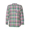 Comme Des Garçons Multi-color Check Cotton Oversized Shirt