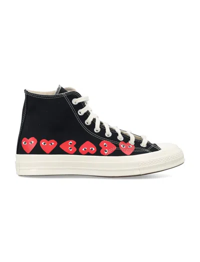 COMME DES GARÇONS MULTI HEART HI TOP