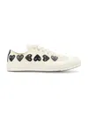 Comme Des Garçons Tie Low-top Casual Shoes In White