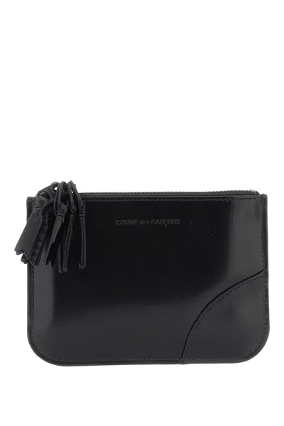 Comme Des Garçons Multi-zip Wallet With In Black