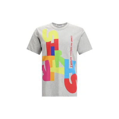 Comme Des Garçons Multicolor Print T-shirt