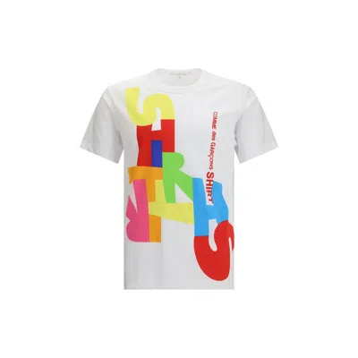 COMME DES GARÇONS MULTICOLOR PRINT T-SHIRT