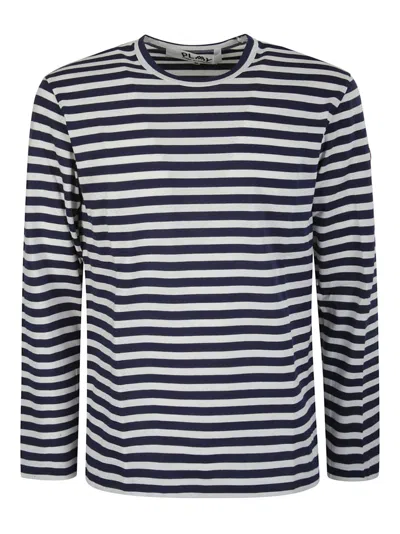 Comme Des Garçons Crewneck T-shirt In Multicolour