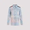 Comme Des Garçons Shirt With Tartan Design And Tech Fabric In Multicolour
