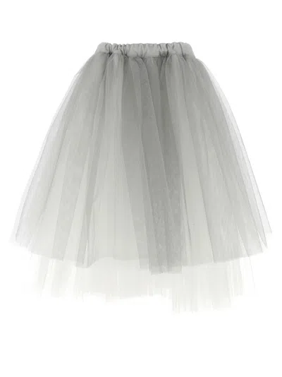COMME DES GARÇONS MULTICOLOR TULLE SKIRT