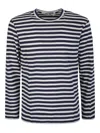 Comme Des Garçons Crewneck T-shirt In Multi