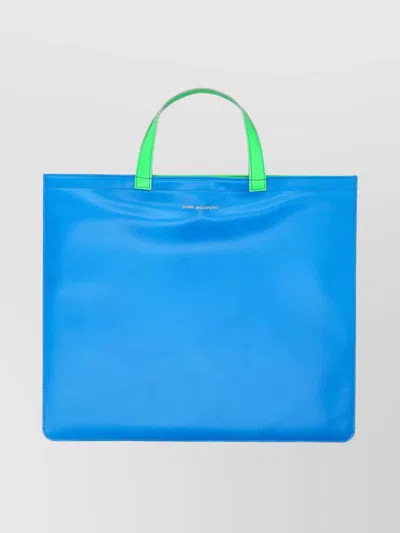 Comme Des Garçons Neon Rectangular Tote Bag