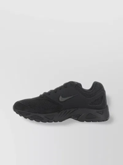 Comme Des Garçons Nike Sneakers With Mesh Panels And Treaded Rubber Outsole In Gray