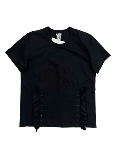 Pre-owned Comme Des Garçons Noir Kei Ninomiya Comme Des Garcons Tshirt In Black