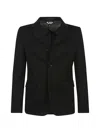 Comme Des Garçons Tailored Single-breasted Jacket Back Vent In Multi