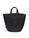 Comme Des Garçons Nylon Tote Bag In Black