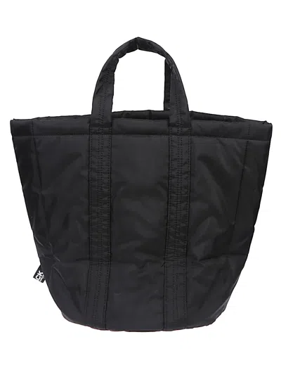 Comme Des Garçons Nylon Tote Bag In Black