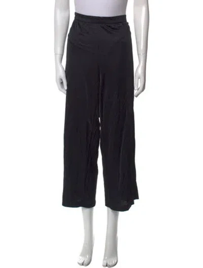 Pre-owned Comme Des Garçons Nylon Wide Leg Pants In Blue