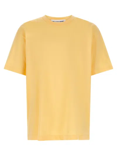 Comme Des Garçons Comme Des Garcons Shirt Logo Print T-shirt In Yellow