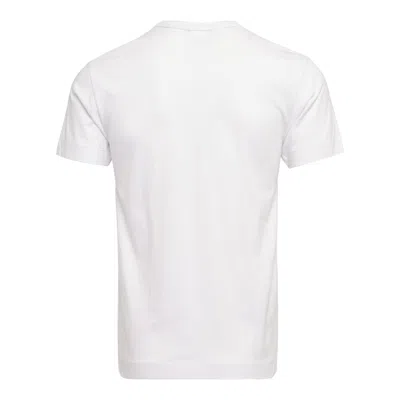 Comme Des Garçons Originals Cotton Jersey Print T-shirt In White