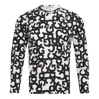 Comme Des Garçons Originals Cotton Jersey Print T-shirt In White