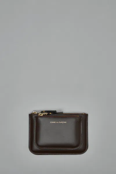 Comme Des Garçons Outside Pocket In Brown