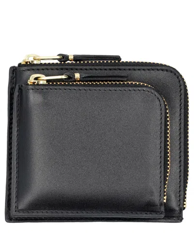 Comme Des Garçons Outside Wallet In Black