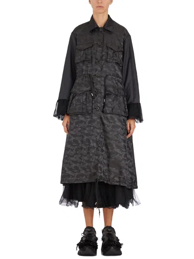 Comme Des Garçons Overshirt Utility In Black