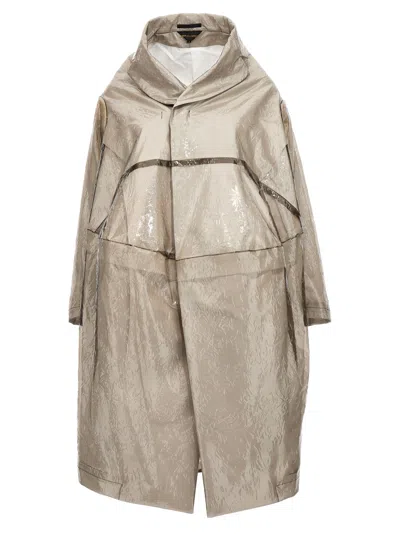 COMME DES GARÇONS OVERSIZE TEXTURE TRENCH COAT