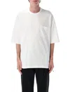 Comme Des Garçons Oversized Pocket T-shirt With Adjustable Hem