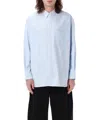 Comme Des Garçons Oxford Button Down Shirt In Lightblue