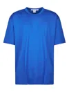 Comme Des Garçons Panelled T-shirt In Blue