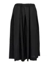 Comme Des Garçons Pleated Tropical Wool Shorts