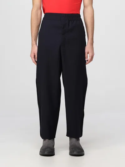 Comme Des Garçons Pants Comme Des Garcons Men Color Navy