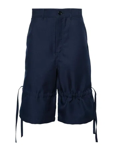 Comme Des Garçons Pants In Dark Blue