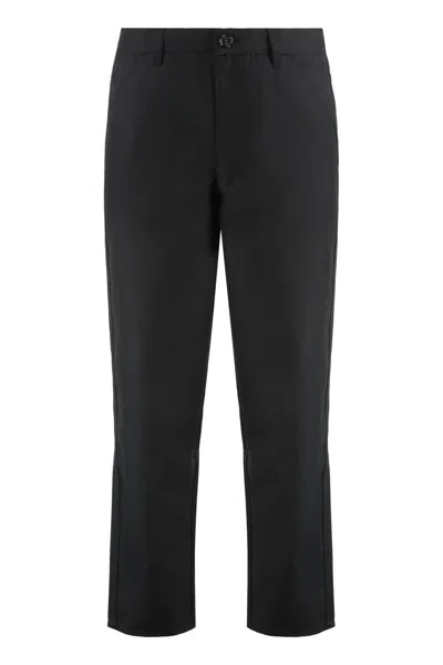 Comme Des Garçons Pants Made Of Mixed Wool In Black