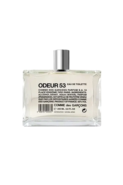 Comme Des Garçons Comme Des Garcons Parfums Odeur 53 200ml In Transparent