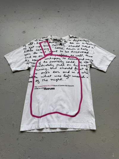 Pre-owned Comme Des Garçons Parfums The Christmas Pillow Shirt In White