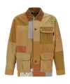 Comme Des Garçons Collar Corduroy Pockets Patchwork Design Jacket
