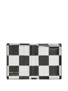 Comme Des Garçons Patent-finish Wallet In Multi