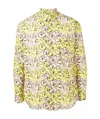 Comme Des Garçons Pattern Printed Shirt In Multicolor