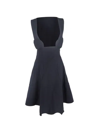 Pre-owned Comme Des Garçons Pinafore Dress In Blue