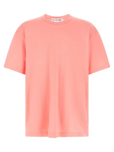 Comme Des Garçons Comme Des Garcons Shirt Logo Print T-shirt In Pink