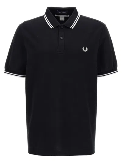 COMME DES GARÇONS PIQUÉ COTTON POLO SHIRT