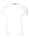 Comme Des Garçons Play Heart Patch T-shirt In White