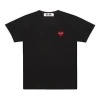 Comme Des Garçons Play T.shirt In Black
