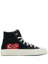 Comme Des Garçons Play Chuck 70 High-top Sneakers In Black
