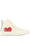 Comme Des Garçons Play Comme Des Garcons Play X Converse Single Heart Chuck 70 Sneakers In Neutral