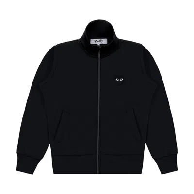 Pre-owned Comme Des Garçons Play Big Heart Track Jacket 'black' | Men's Size S