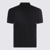 COMME DES GARÇONS PLAY BLACK AND RED COTTON PLAY POLO SHIRT