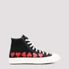 Comme Des Garçons Play Chuck 70 High-top Sneakers In Black