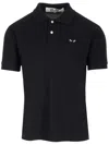 Comme Des Garçons Play Heart Polo Collar Short Sleeves